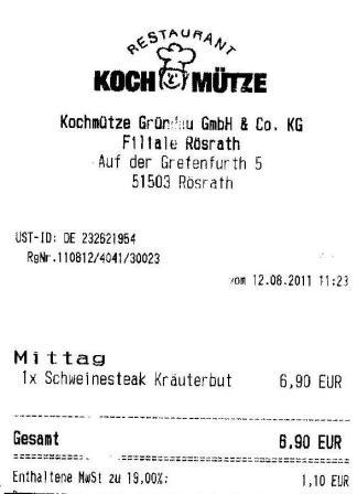 aokh Hffner Kochmtze Restaurant